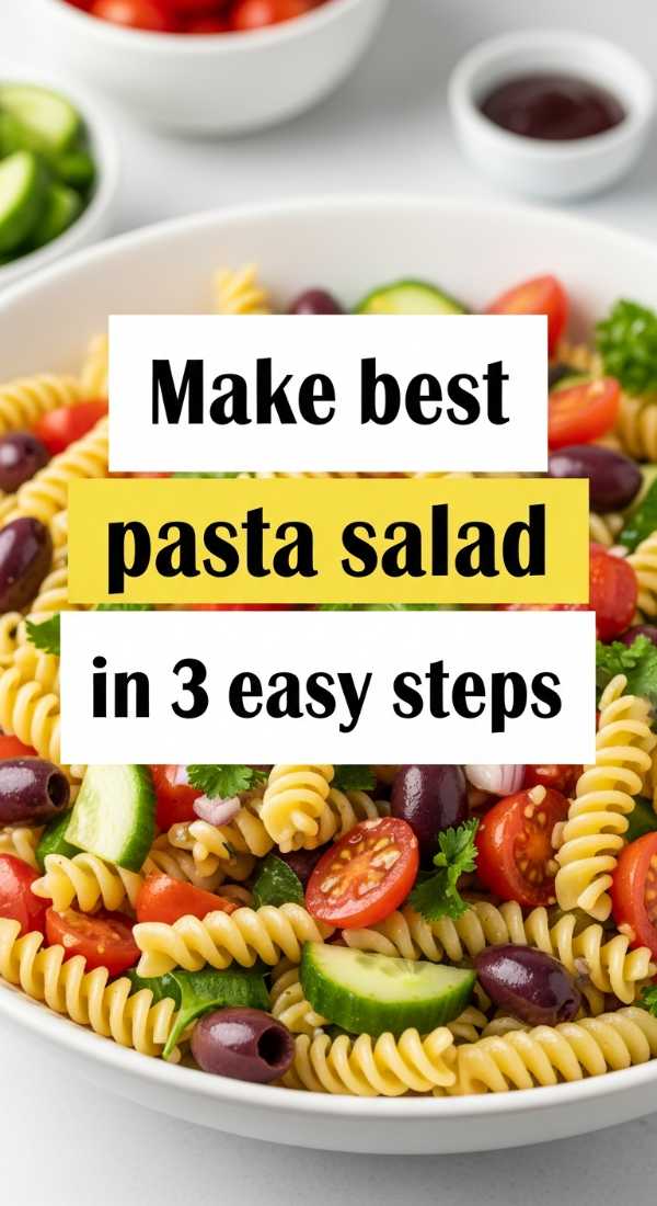 Beat the Heat: 50+ Refreshing Recipes for Your Next Cookout Make The Best Pasta Salad In 3 Easy Steps 6a06e6d78cc2e