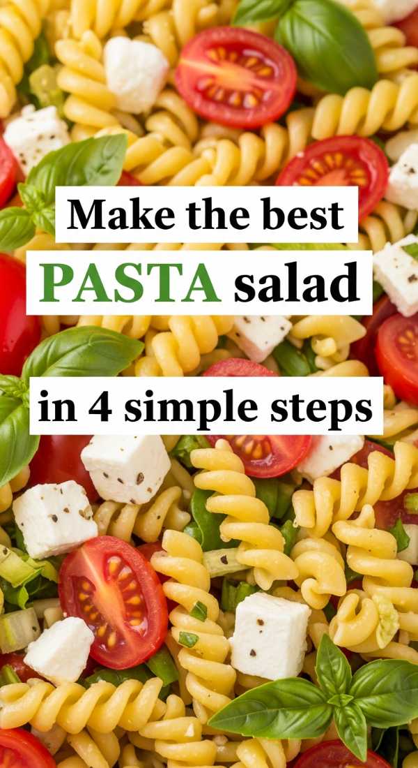 Make The Best Pasta Salad In 4 Simple Steps 6a06c55f7634b