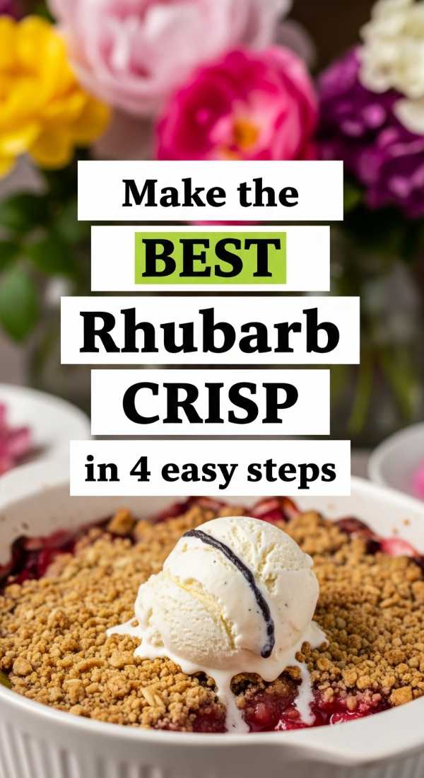 Make The Best Rhubarb Crisp In 4 Easy Steps 69f47c7230d14