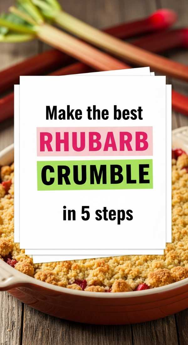 Make The Best Rhubarb Crumble In 5 Steps 69fd888ec29bd