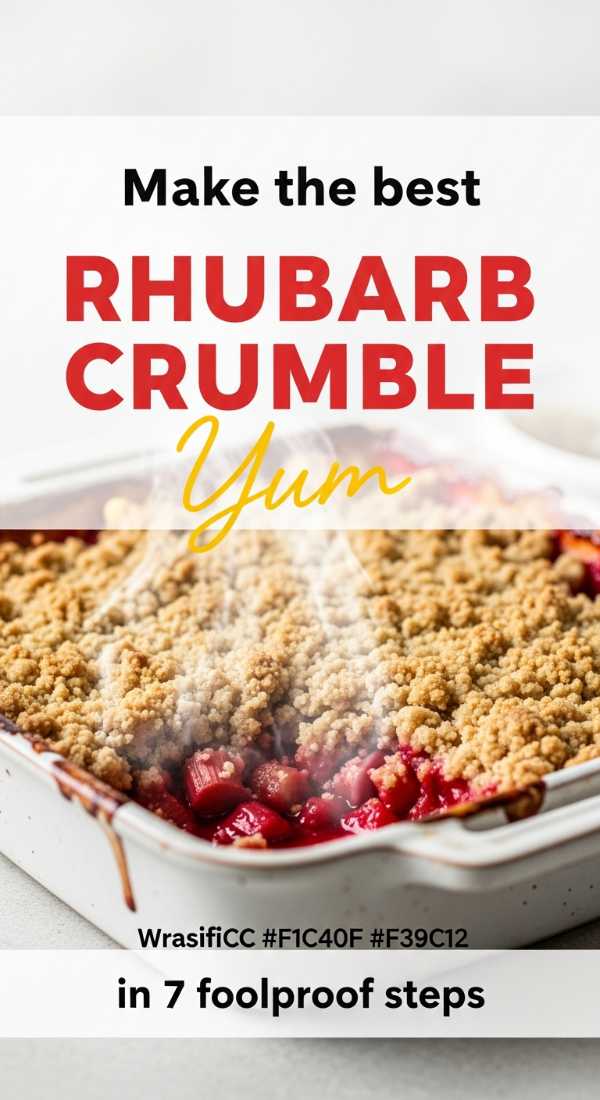 Make The Best Rhubarb Crumble In 7 Foolproof Steps 69f863638b631