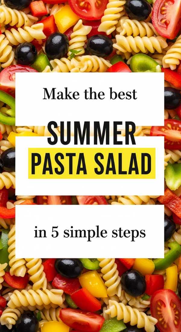 Make The Best Summer Pasta Salad In 5 Simple Steps 6a06bdd44cf9a
