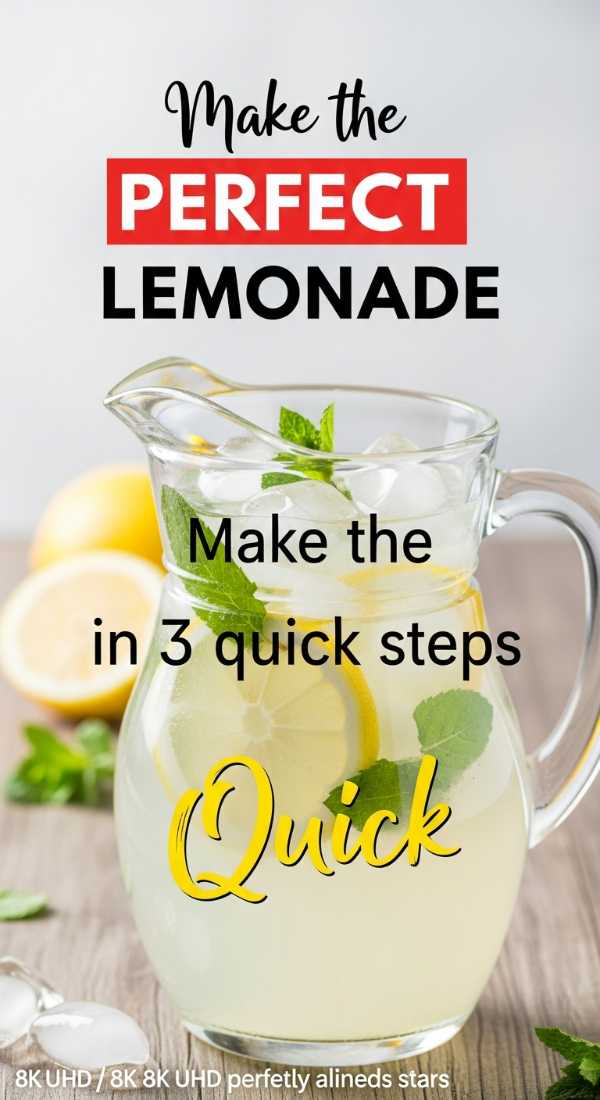 Make The Perfect Lemonade In 3 Quick Steps 69f86c5d38534