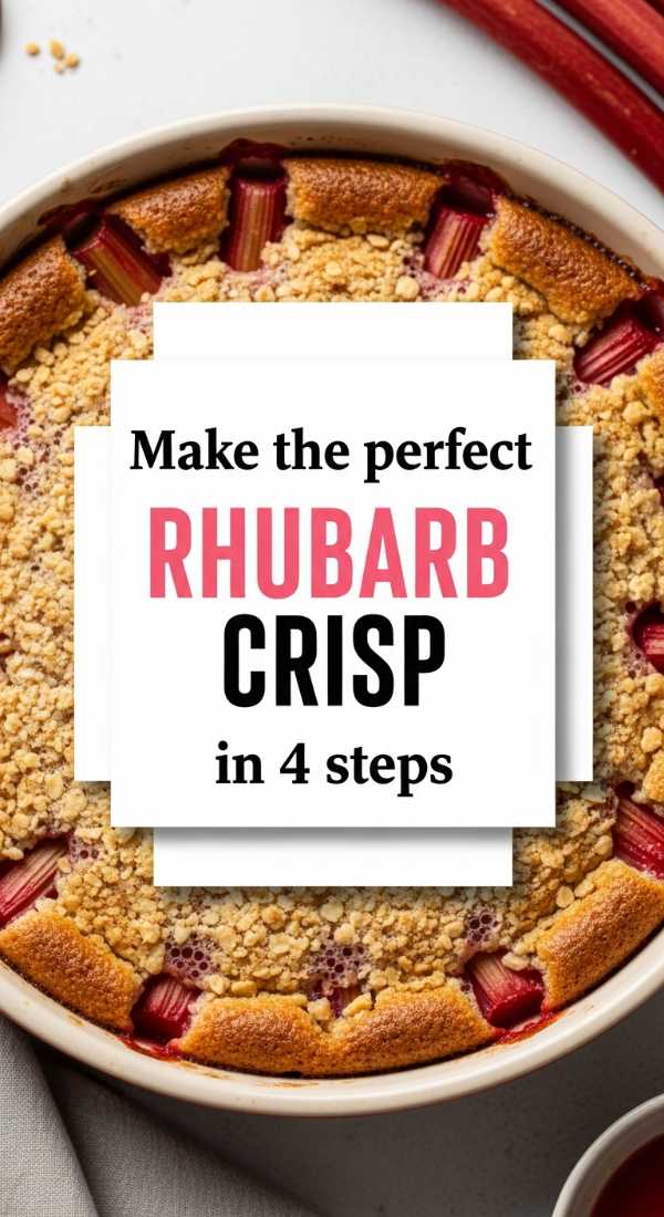 Make The Perfect Rhubarb Crisp In 4 Steps 69fd8a8f48d99