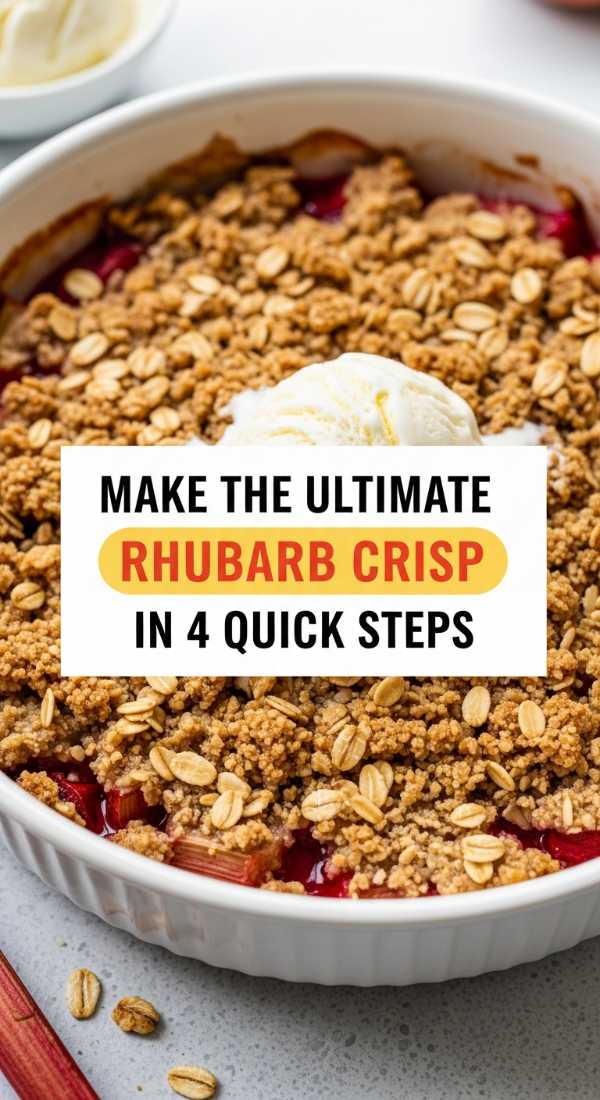 Make The Ultimate Rhubarb Crisp In 4 Quick Steps 6a001a865b973