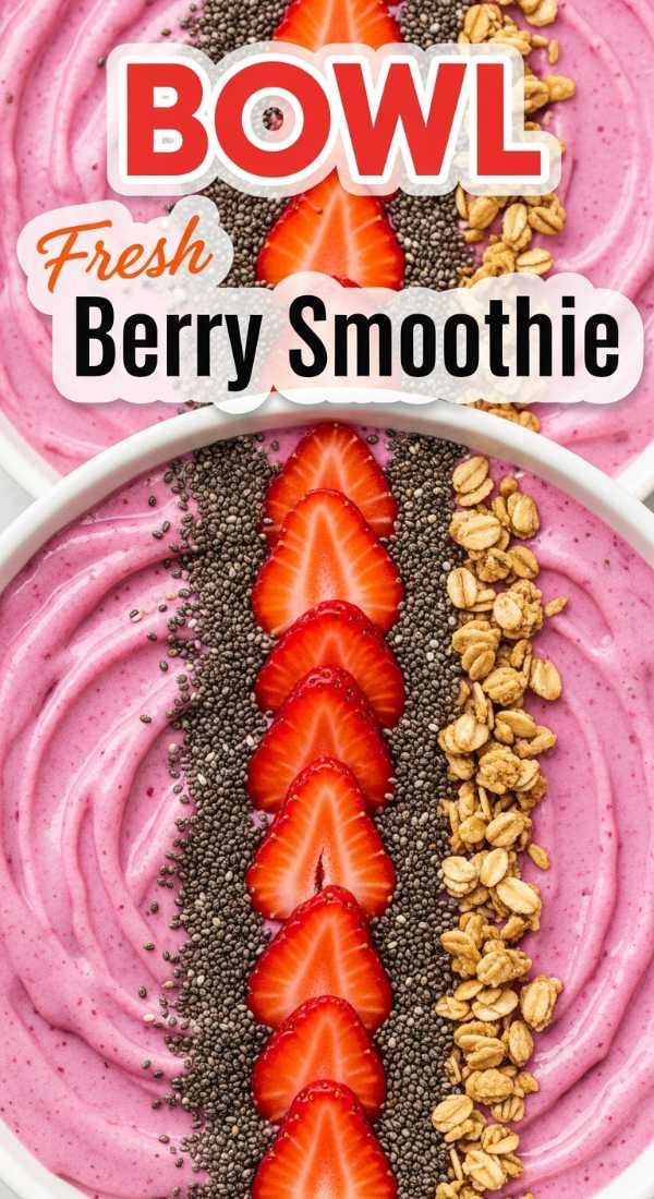 From Smoothie Bowls to Savory Toasts: Your Ultimate Healthy Breakfast Playbook Make This 10 Minute Berry Smoothie Bowl Today 6a1499b0b018a