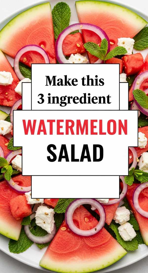 Make This 3 Ingredient Watermelon Salad 6a070b6596754