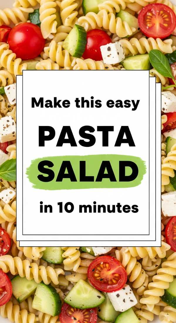 Make This Easy Pasta Salad In 10 Minutes 6a06cda1d7cb4