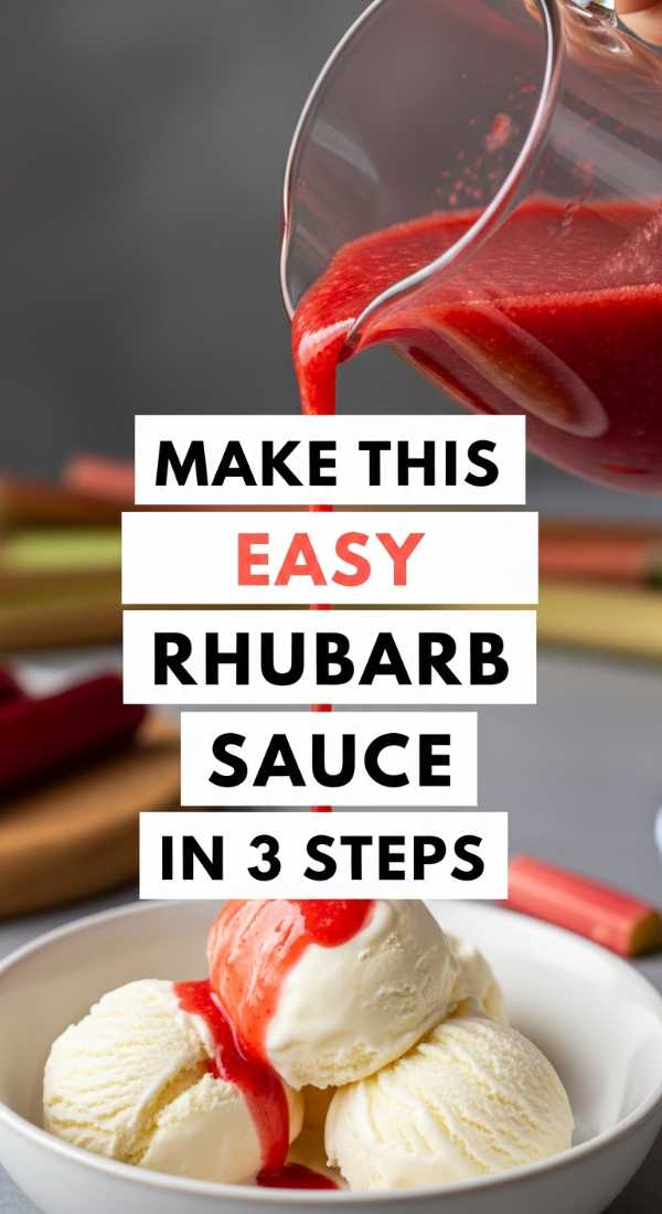 Make This Easy Rhubarb Sauce In 3 Steps 69fd8cac438e0