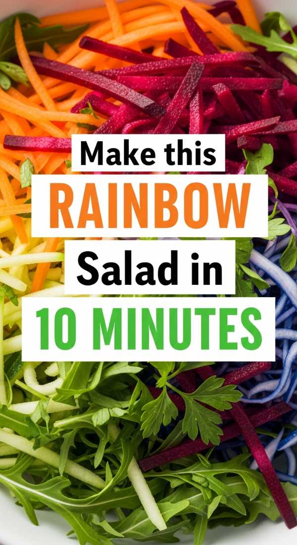 Make This Rainbow Salad In 10 Minutes 6a142b55cd90f