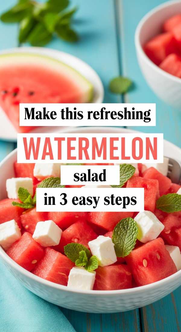 Make This Refreshing Watermelon Salad In 3 Easy Steps 6a0706f8ed02a