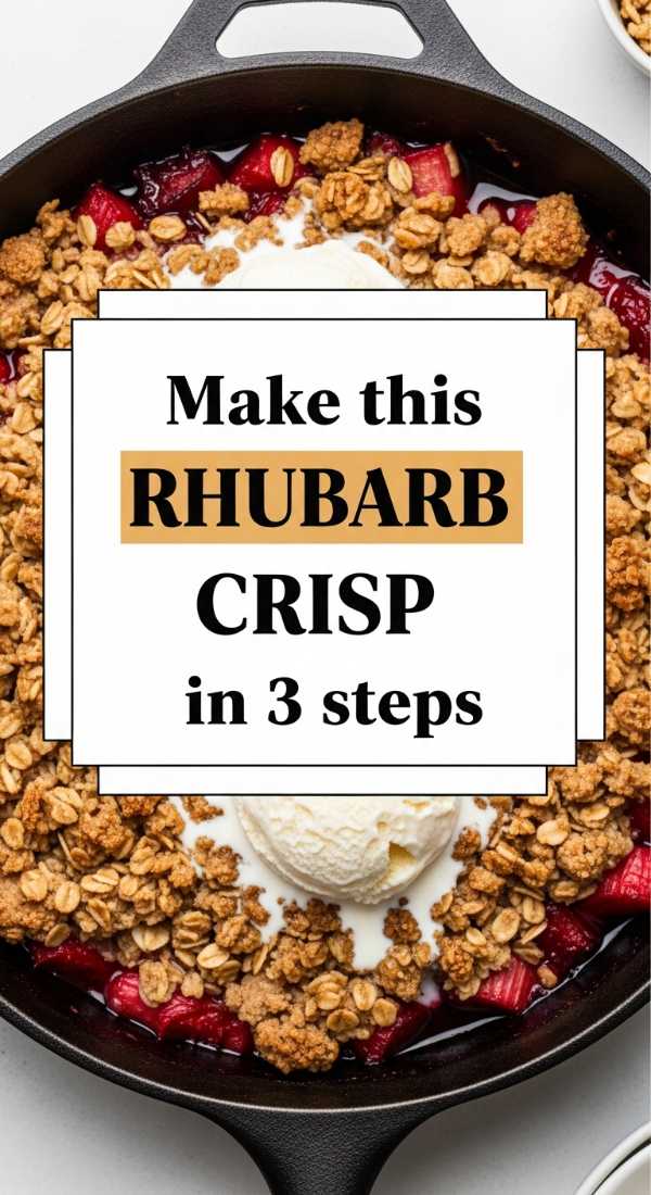Make This Rhubarb Crisp In 3 Steps 6a017dc624136