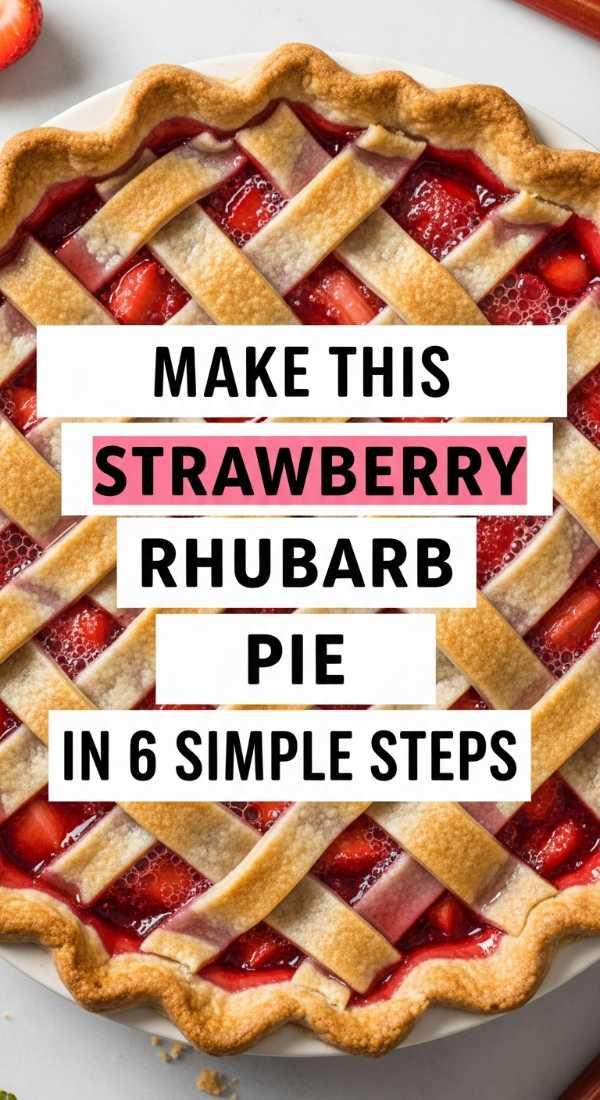 Make This Strawberry Rhubarb Pie In 6 Simple Steps 69f5acd0c3306
