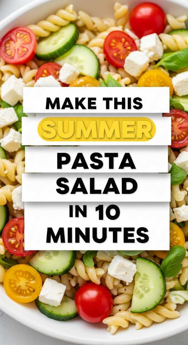 Make This Summer Pasta Salad In 10 Minutes 6a10964c94780