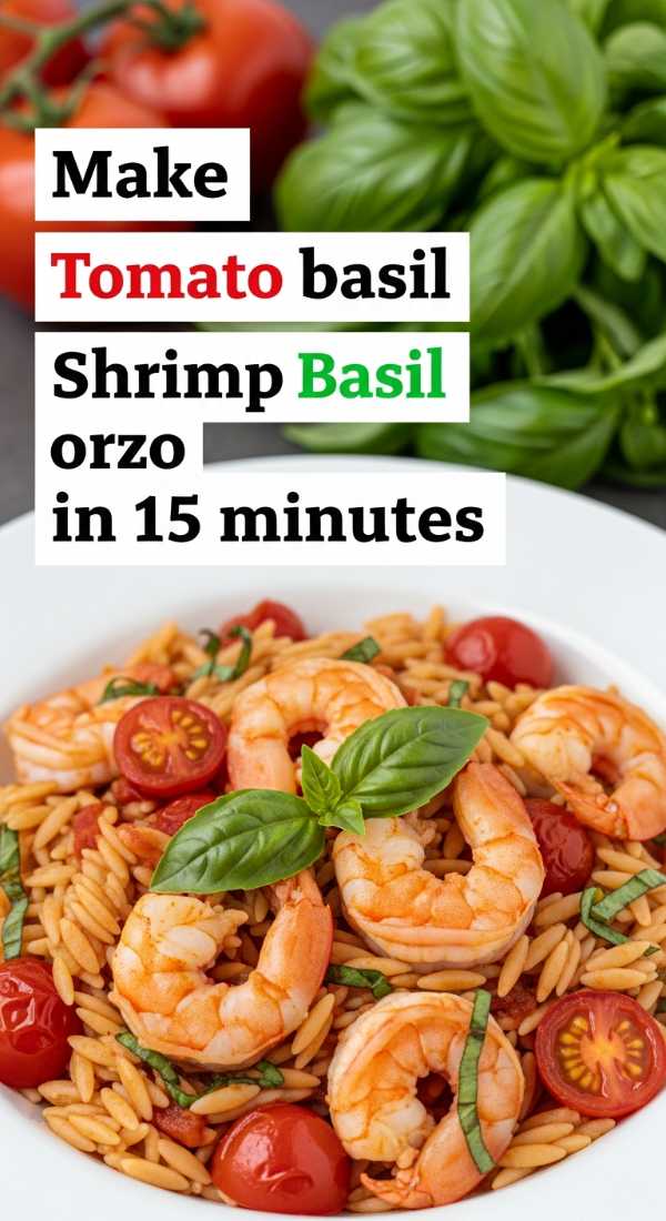 Make Tomato Basil Shrimp Orzo In 15 Minutes 69f5acd54dfb0