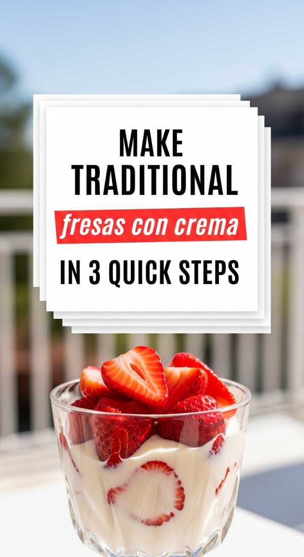 Make Traditional Fresas Con Crema In 3 Quick Steps 6a06cdc2ac231