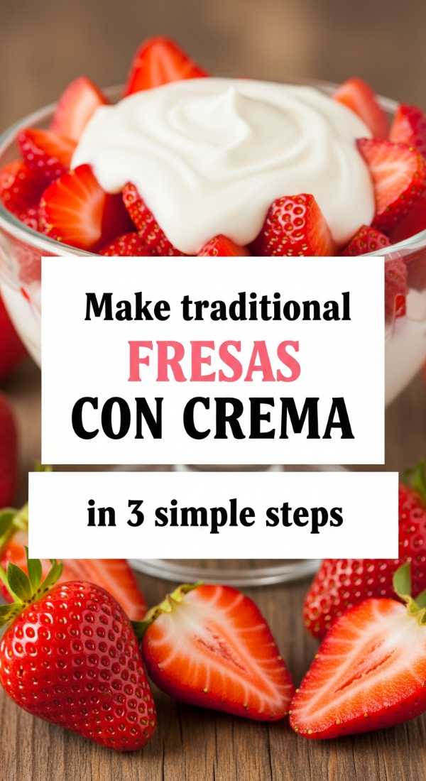 Make Traditional Fresas Con Crema In 3 Simple Steps 6a06c1fa75570