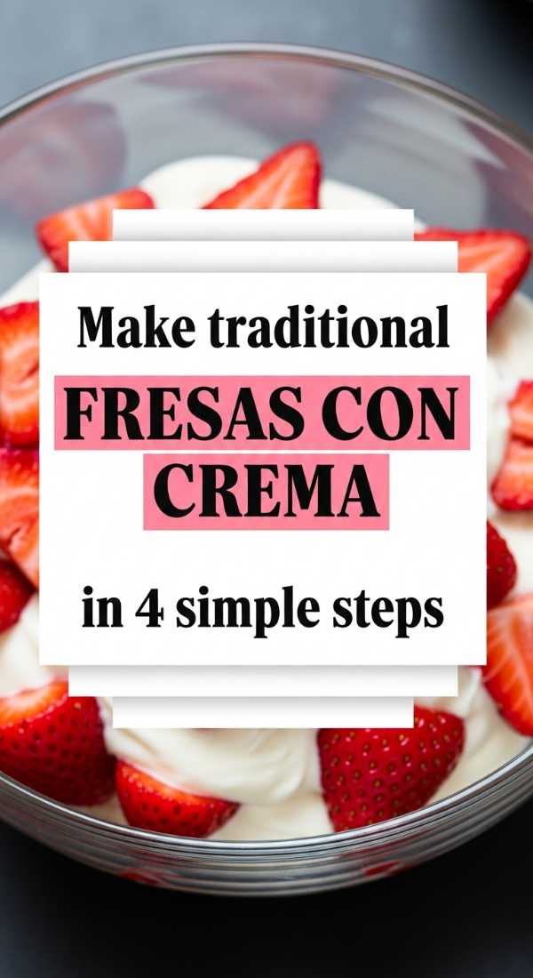 Make Traditional Fresas Con Crema In 4 Simple Steps 6a0706dd159e2