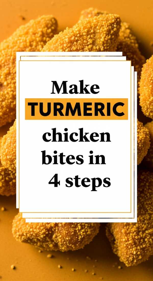 Make Turmeric Chicken Bites In 4 Steps 69fd8aa4d8e93