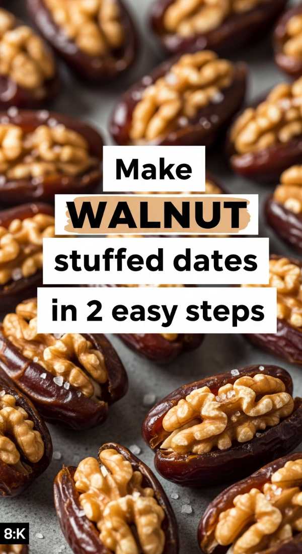 Make Walnut Stuffed Dates In 2 Easy Steps 69fd8a9b3fc09