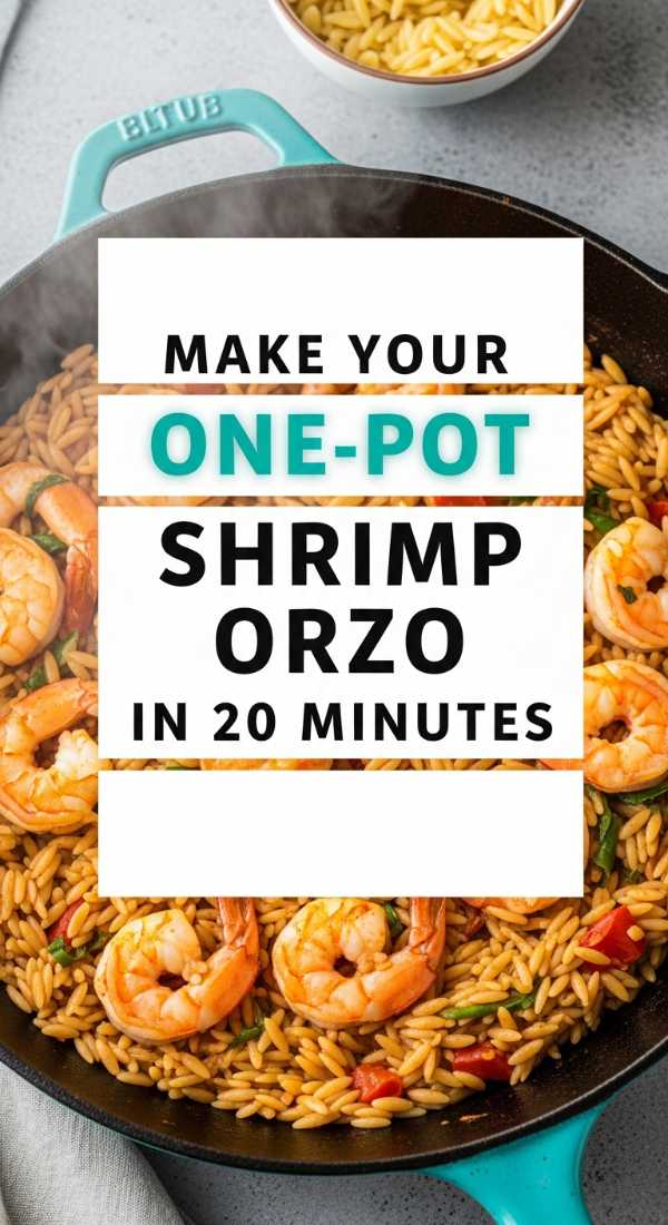 20-Minute Gourmet: Our Best Shrimp Orzo Collection Make Your One Pot Shrimp Orzo In 20 Minutes 69f6fdfd82419