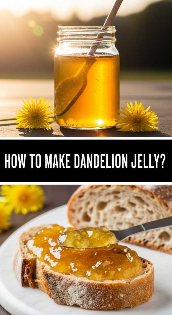 Make Your Own Sweet Golden Dandelion Jelly 69f44fa4d20b2