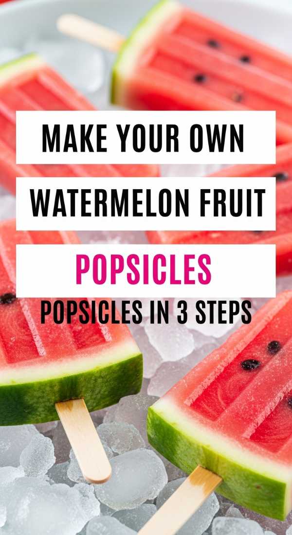 Make Your Own Watermelon Fruit Popsicles In 3 Steps 6a06c1ecdfd7e