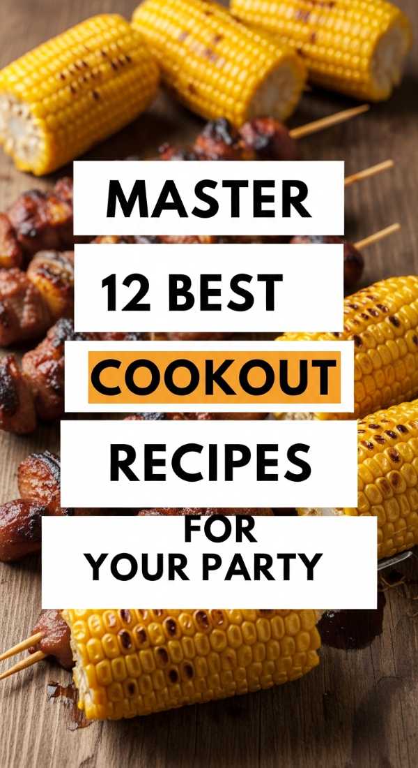 Master 12 Best Cookout Recipes For Your Party 6a06c2222781d