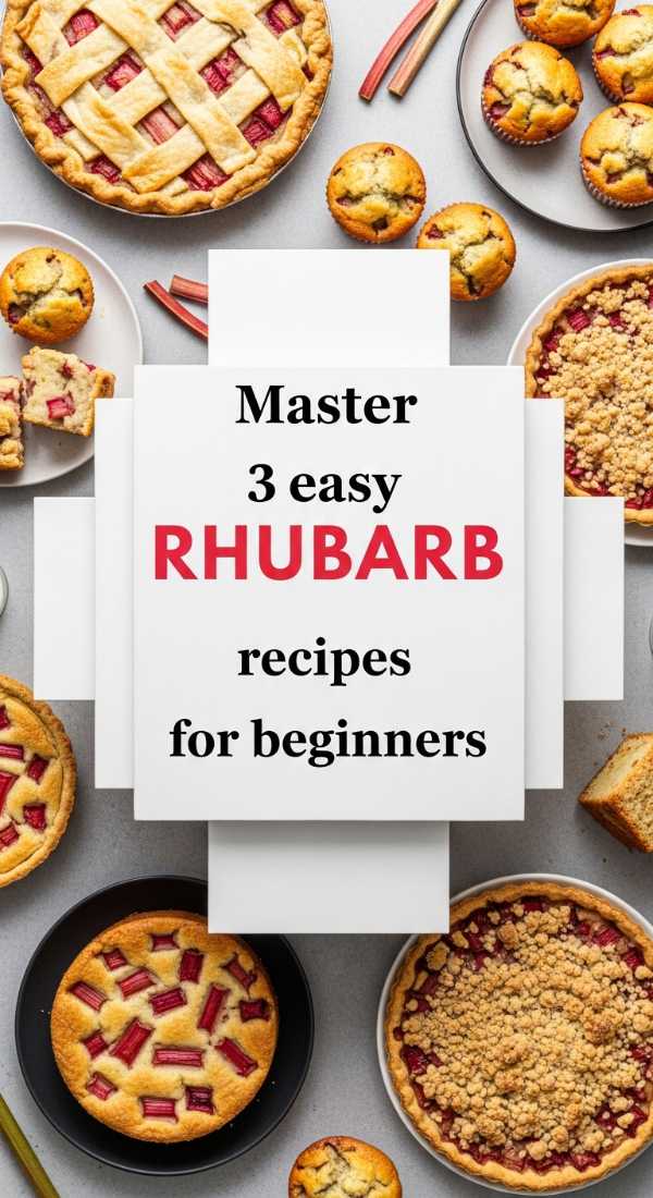 Master 3 Easy Rhubarb Recipes For Beginners 69fd8cb3810c9