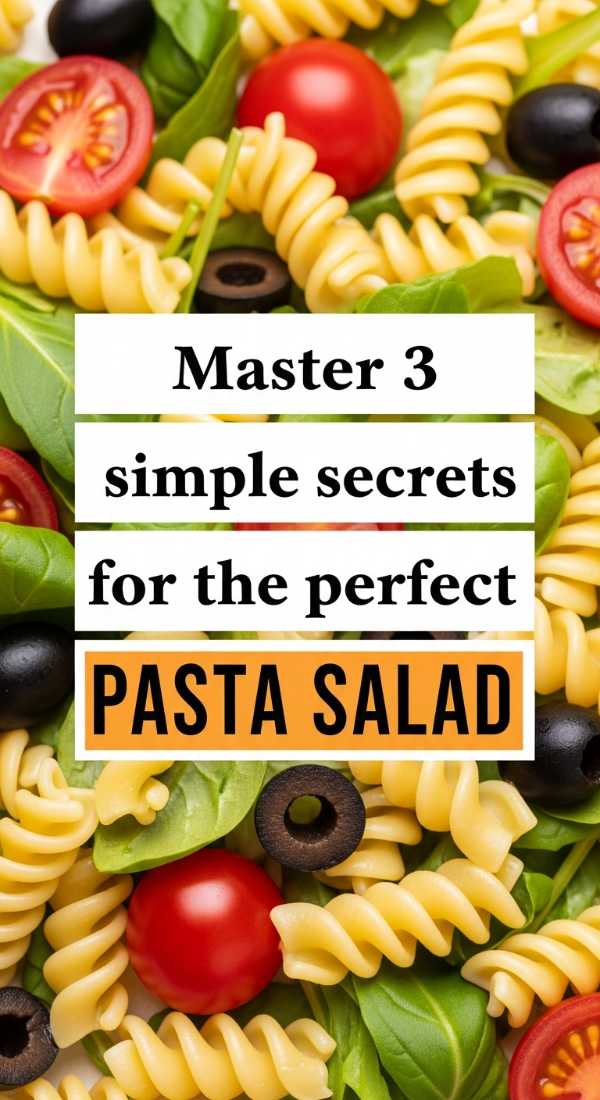 Master 3 Simple Secrets For The Perfect Pasta Salad 6a06c5449763a