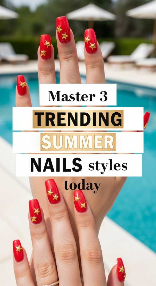 Sunkissed Tips: 10 Easy DIY Summer Nail Art Tutorials Master 3 Trending Summer Nails Styles Today 6a058dcf29d64