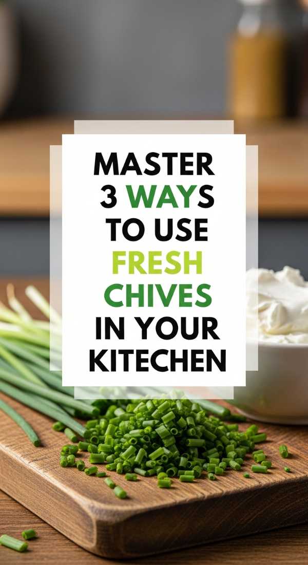 Master 3 Ways To Use Fresh Chives In Your Kitchen 6a10d09881d8a
