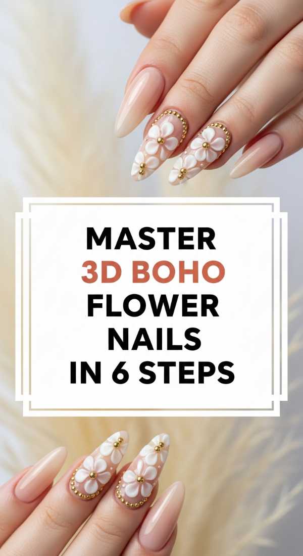 Master 3d Boho Flower Nails In 6 Steps 6a0059ea028c9