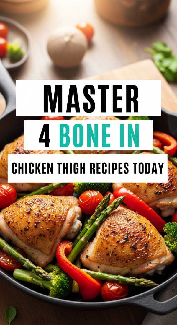The Ultimate Guide to Gourmet Chicken Hacks That Will Impress Your Guests Master 4 Bone In Chicken Thigh Recipes Today 6a142979b5dc1