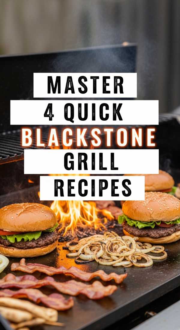 Master 4 Quick Blackstone Grill Recipes 69f4475824abe