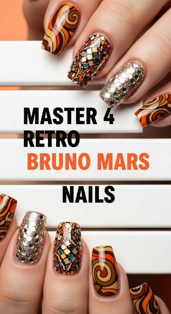 Master 4 Retro Bruno Mars Nails 6a0598b6606fc