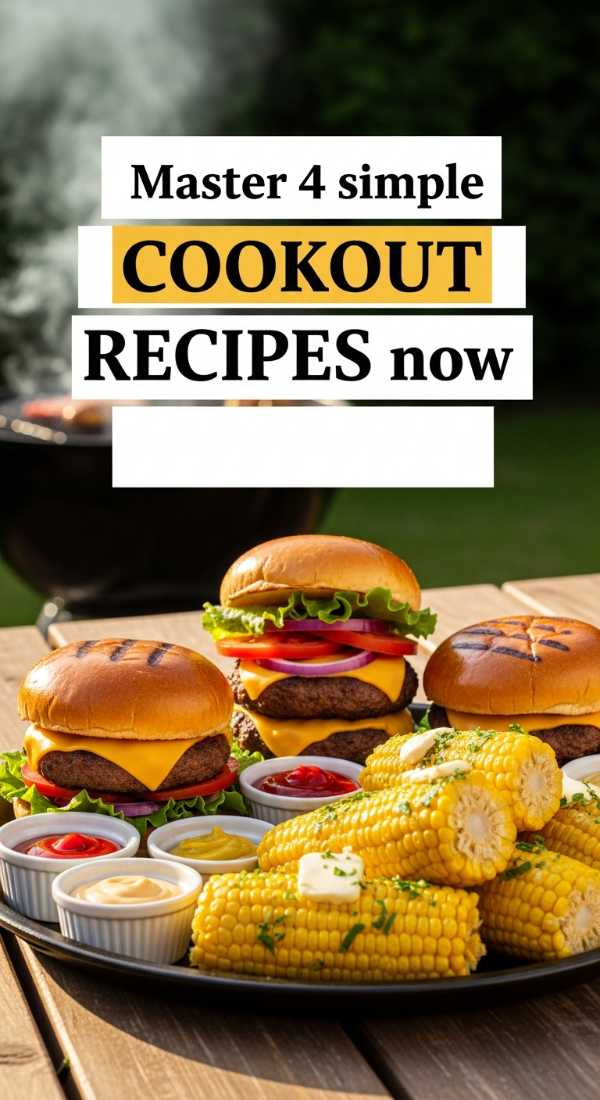 Master 4 Simple Cookout Recipes Now 6a070ce356160