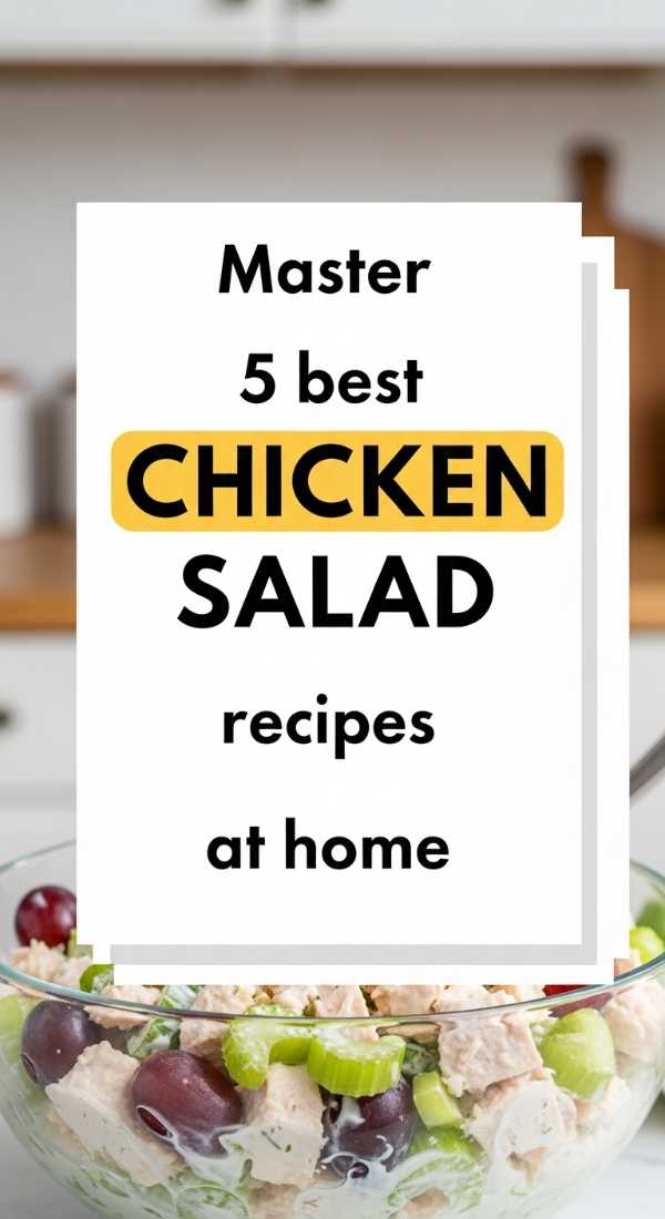 Master 5 Best Chicken Salad Recipes At Home 6a0706ce7a080