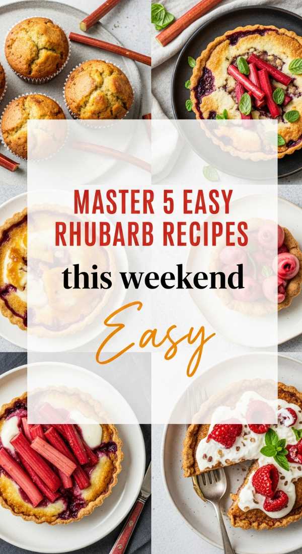 Pink Perfection: Our Most Requested Rhubarb Recipes of All Time Master 5 Easy Rhubarb Recipes This Weekend 6a149b3910e95