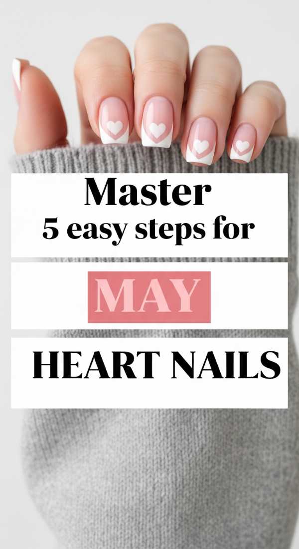 Master 5 Easy Steps For May Heart Nails 69fb986d3dae3