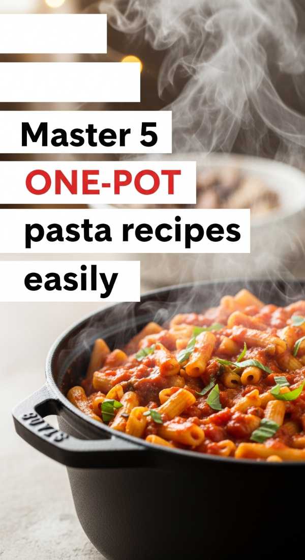 Master 5 One Pot Pasta Recipes Easily 6a1098c216742