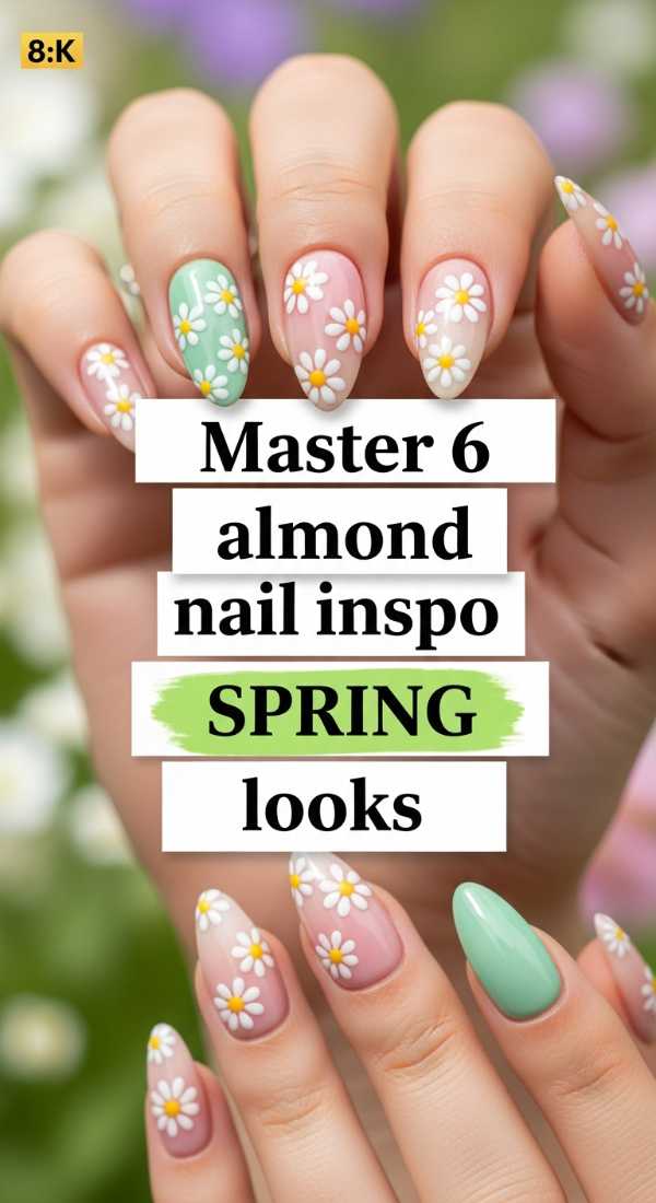Beyond the Polish: The Boldest 2026 Nail Designs Redefining Manicures Master 6 Almond Nail Inspo Spring Looks 69ff5957ba052