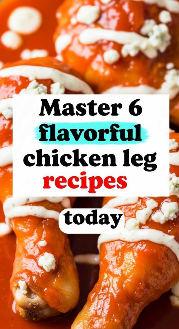 Master 6 Flavorful Chicken Leg Recipes Today 6a142ec3ee6a0