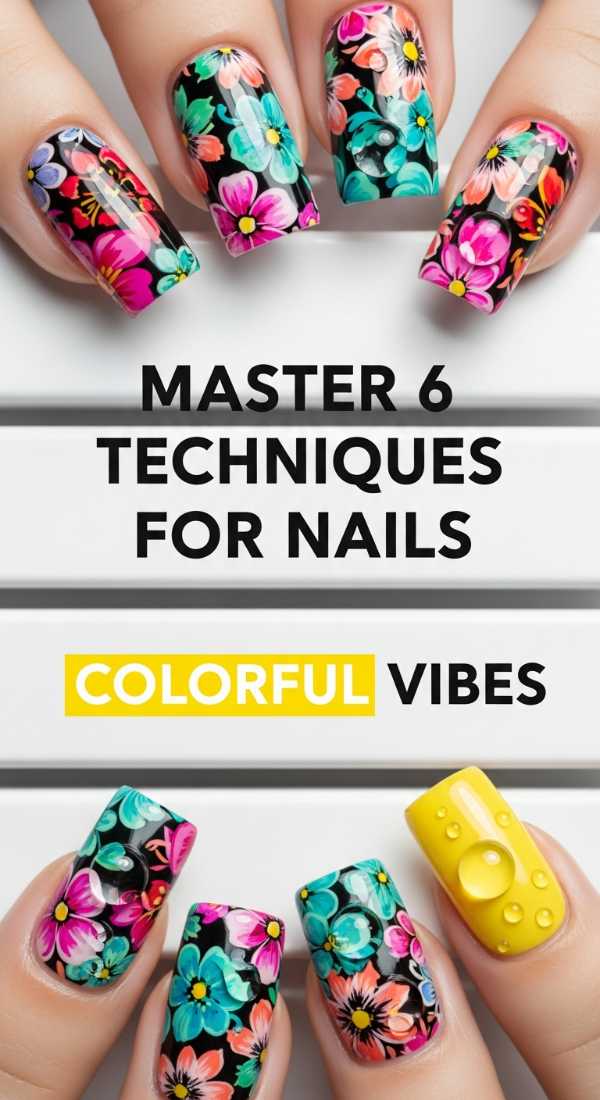 Master 6 Techniques For Nails Colorful Vibes 6a0f1131d18bd