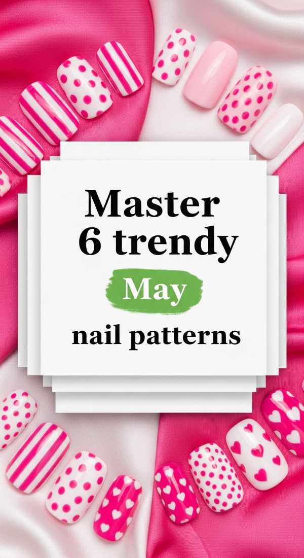 Pastel Perfection & Petal Prints: Everything Trendy for May Nails Master 6 Trendy May Nail Patterns 69fb975fc1cd9