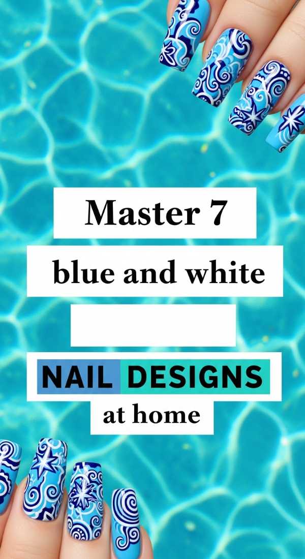Master 7 Blue And White Nail Designs At Home 69fc7e5b5335d