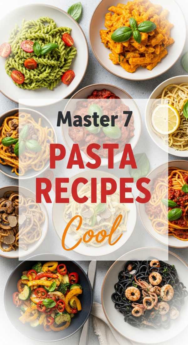 The Pasta Bible: Elevating Your Dinner with Ultimate Sauce Combos Master 7 Delicious Pasta Recipes In A Week 6a1499d8e537e
