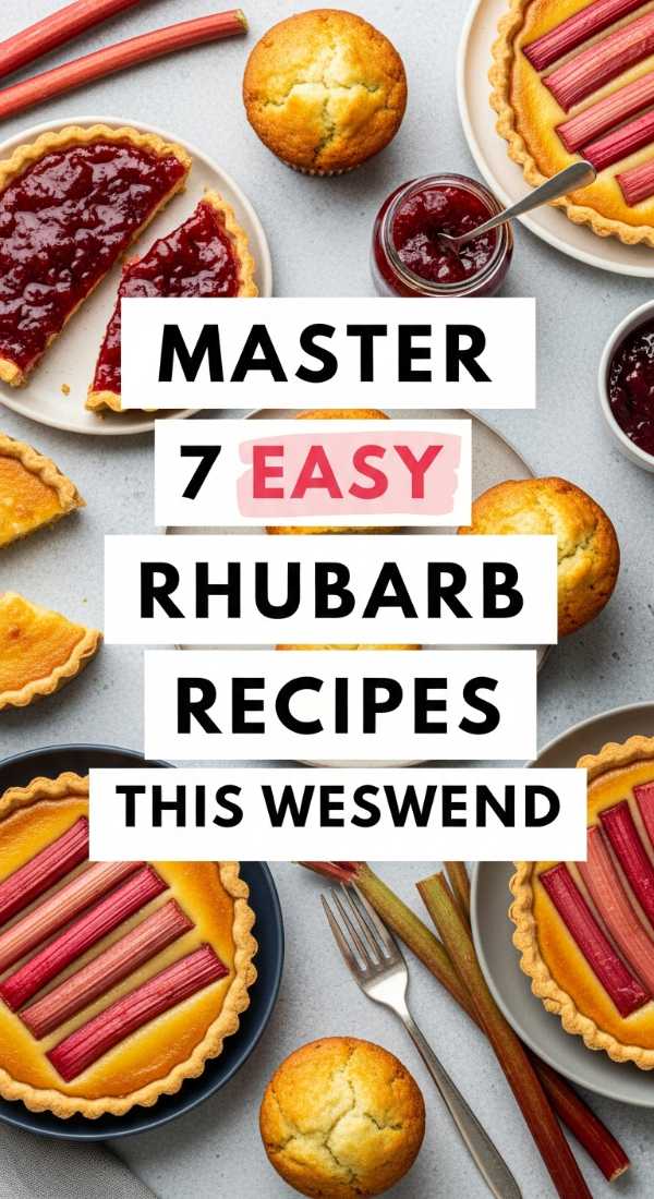 Master 7 Easy Rhubarb Recipes This Weekend 69f442659bc9a