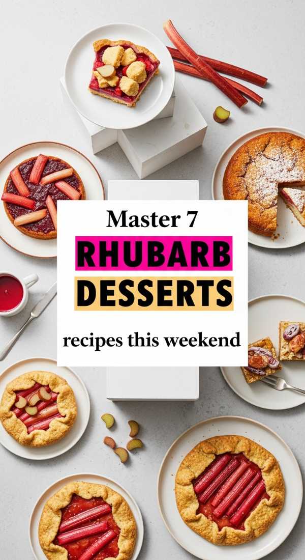 Master 7 Rhubarb Desserts Recipes This Weekend 69f447497ade3