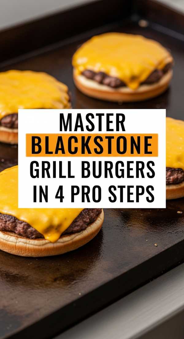 Master Blackstone Grill Burgers In 4 Pro Steps 69f442642f7c1